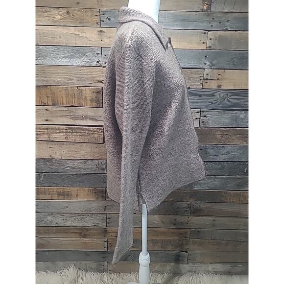 Sarah Spencer Womens Cardigan Sweater Medium 100% Italian Merino Wool - Picture 4 of 8